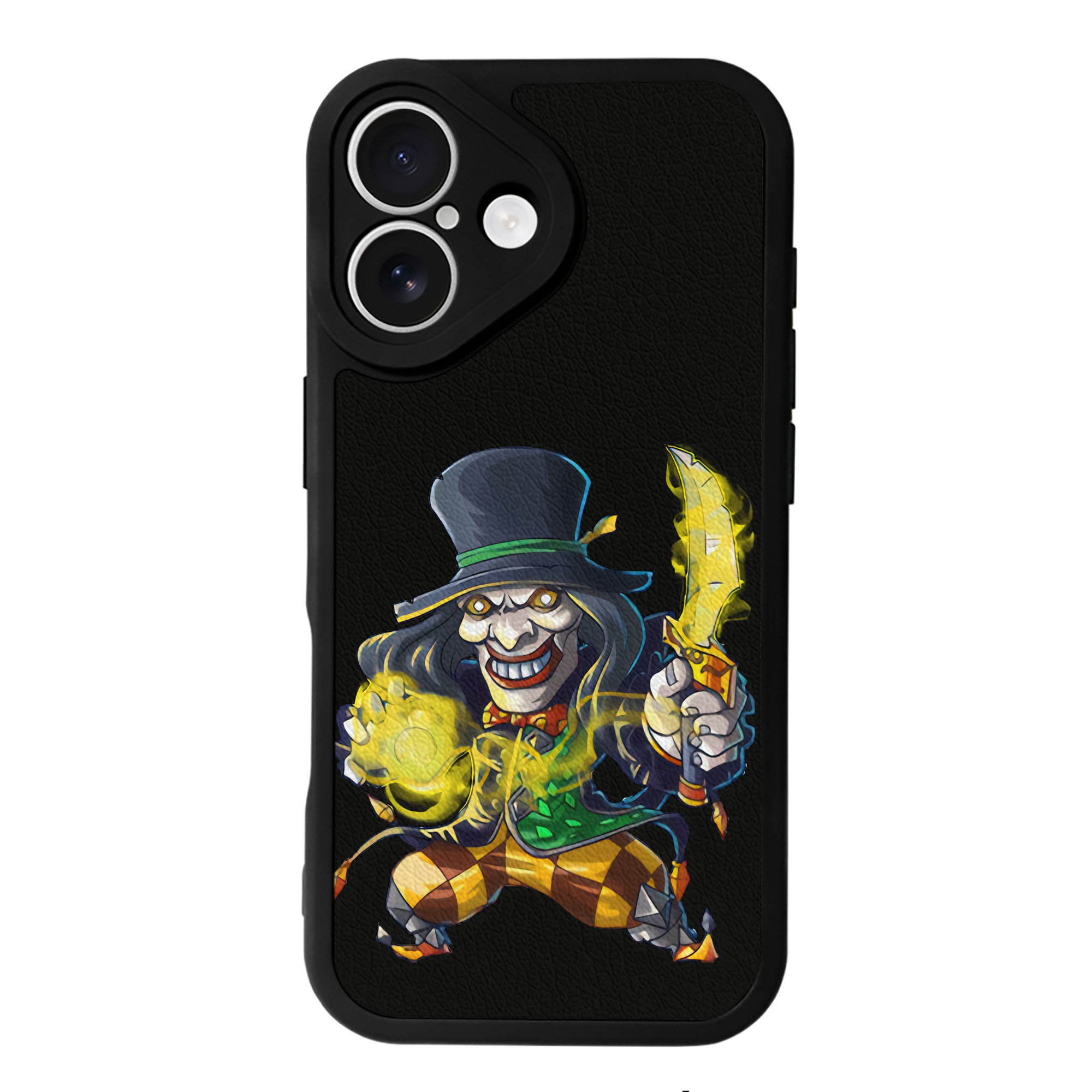 （画像用） リーグ・オブ・レジェンド League of Legends LOL 【iPhone 16シリーズ対応】シリコンスマホケース（レザー調） 材質：シリコン